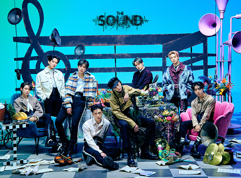 Stray kids スキズ THE SOUND シリアル 8口 セット